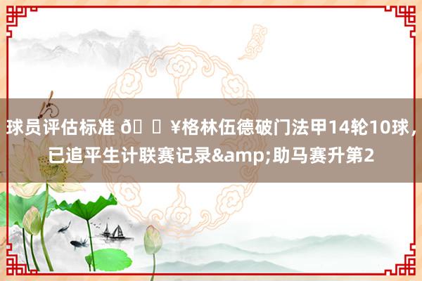 球员评估标准 💥格林伍德破门法甲14轮10球，已追平生计联赛记录&助马赛升第2