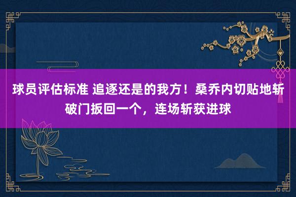 球员评估标准 追逐还是的我方！桑乔内切贴地斩破门扳回一个，连场斩获进球